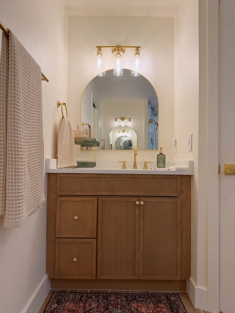 Second vanity, straight on in the Calle bathroom.