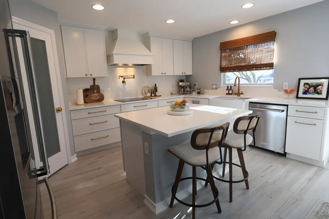 Two Tone Kitchen Remodel in Clermont, FL by CSL Construction project photo