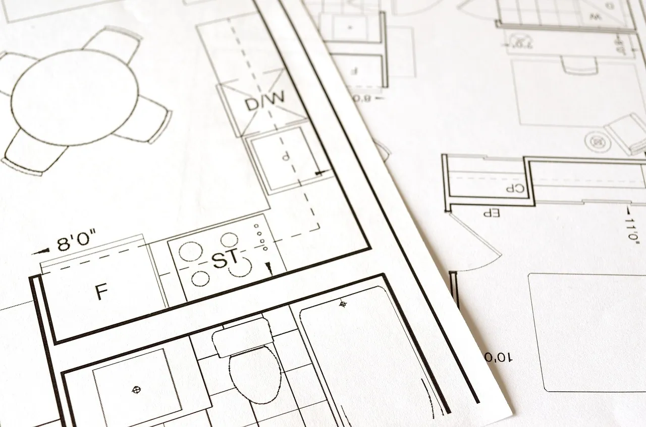 Bathroom remodel floor plan