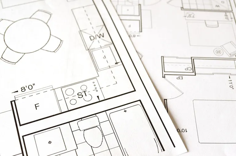 Bathroom remodel floor plan