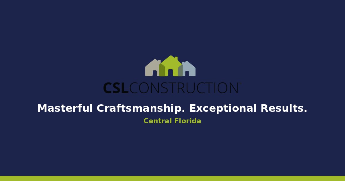 Kitchen & Bath Remodels, Central Florida | CSL Construction